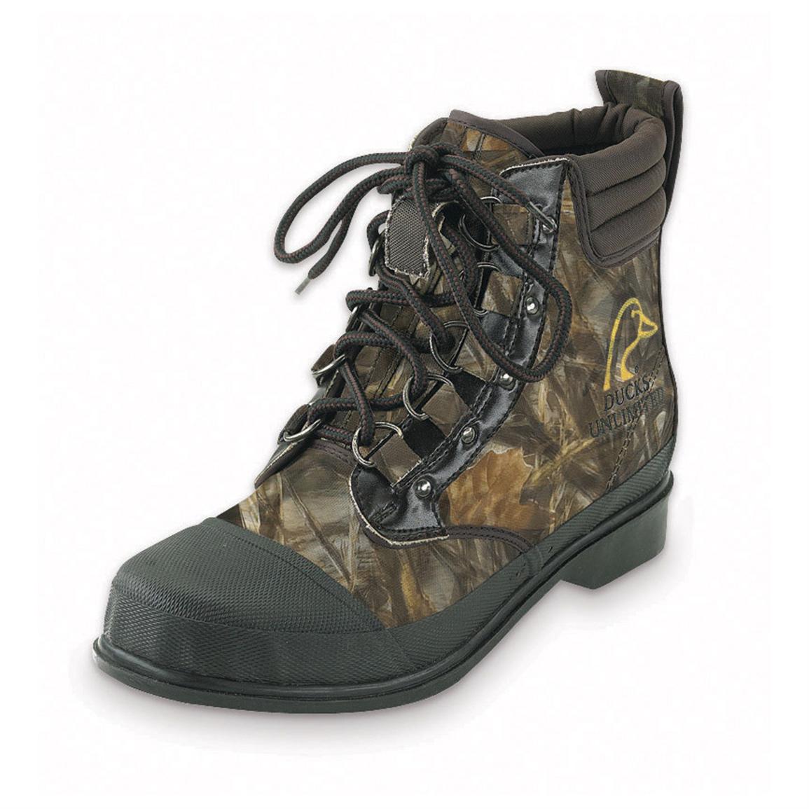 Men's Ducks Unlimited® Wading Shoes with Cleated Soles, Max 4 Camo ...