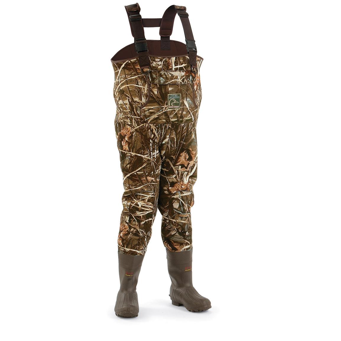 men-s-mad-dog-gear-ducks-unlimited-3-mm-stout-chest-waders-with