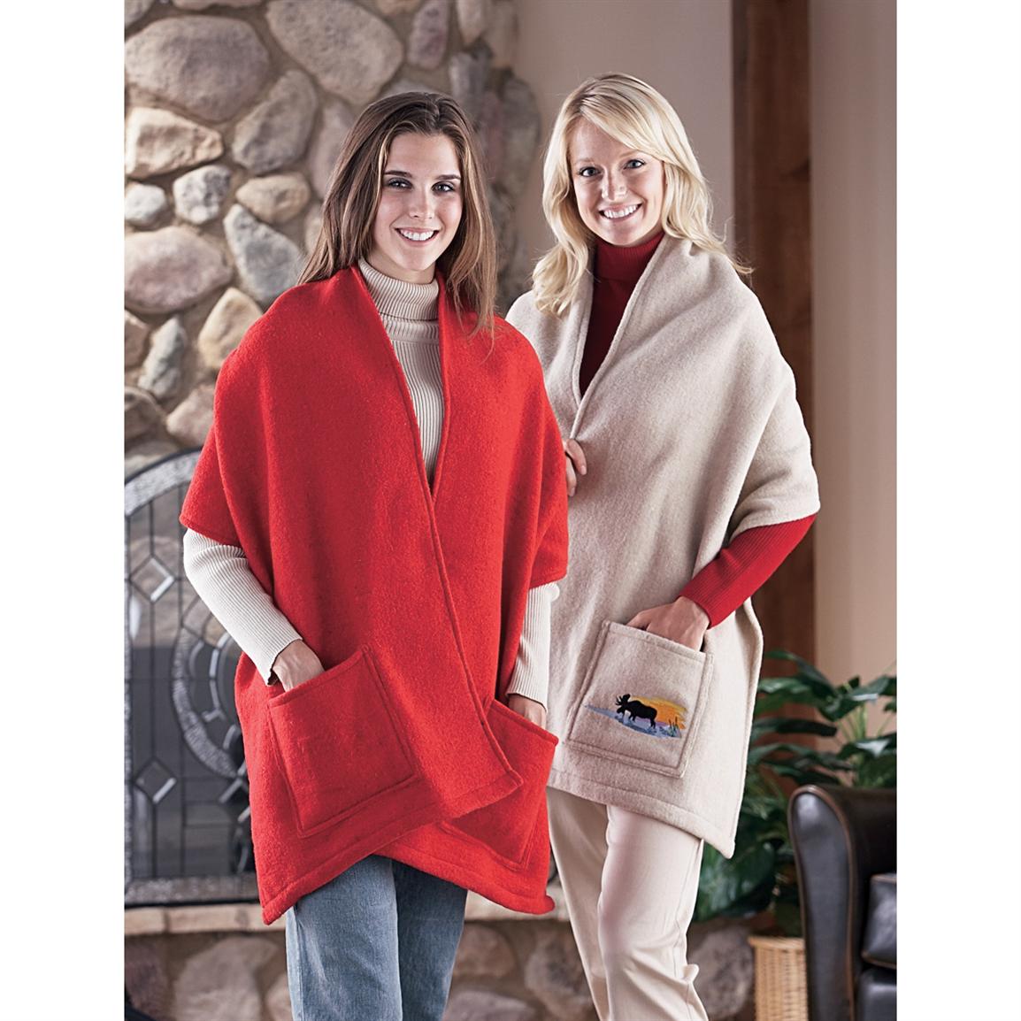 Fleece Shoulder Wrap 110026, Blankets & Throws at Sportsman's Guide