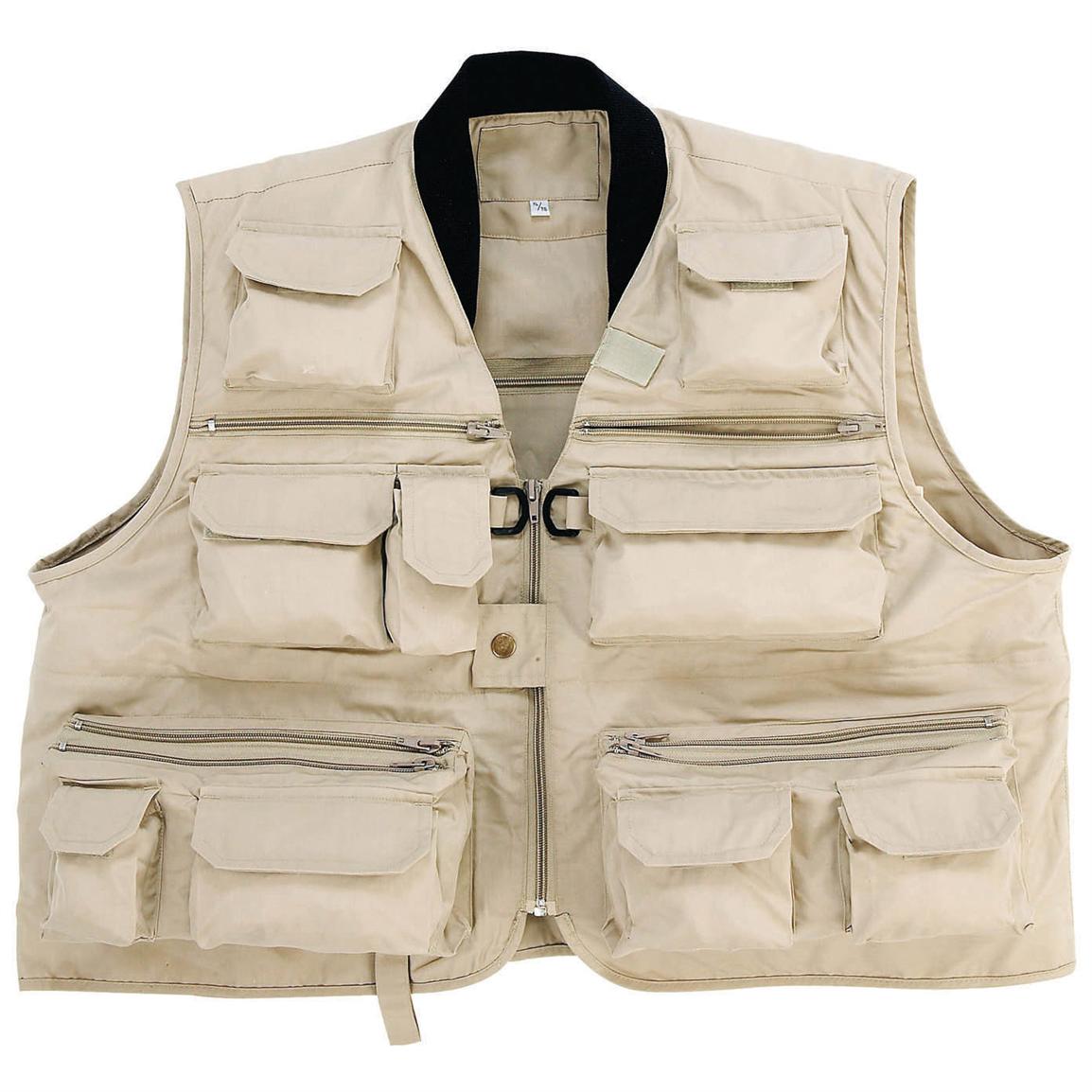 Men S Hodgman Caster Wading Vest Khaki Waders At Sportsman S Guide