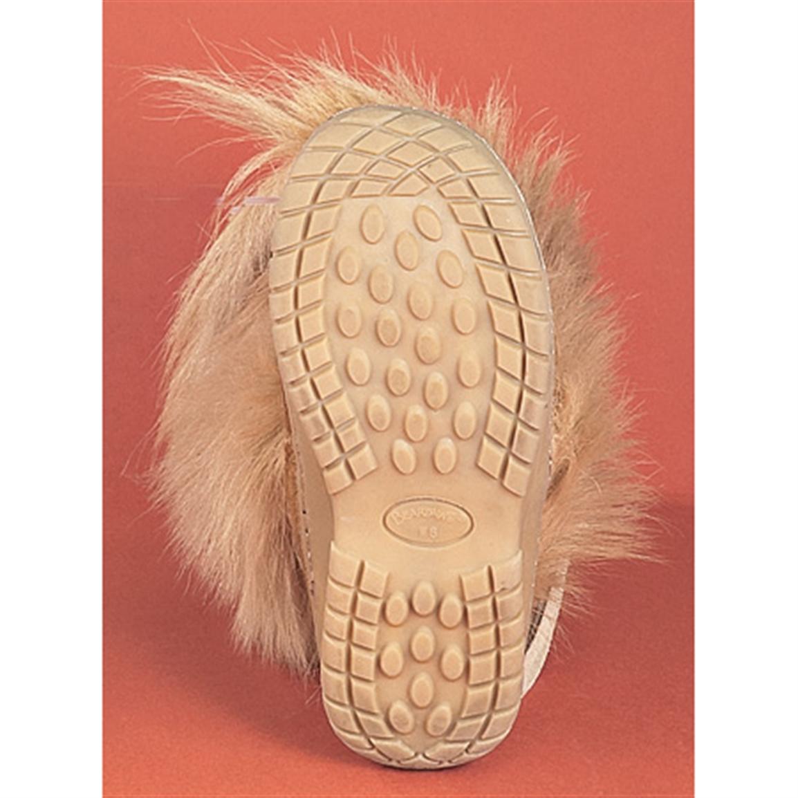 Women�s Bearpaw™ Goat Fur Boots, Chestnut 111115, Casual