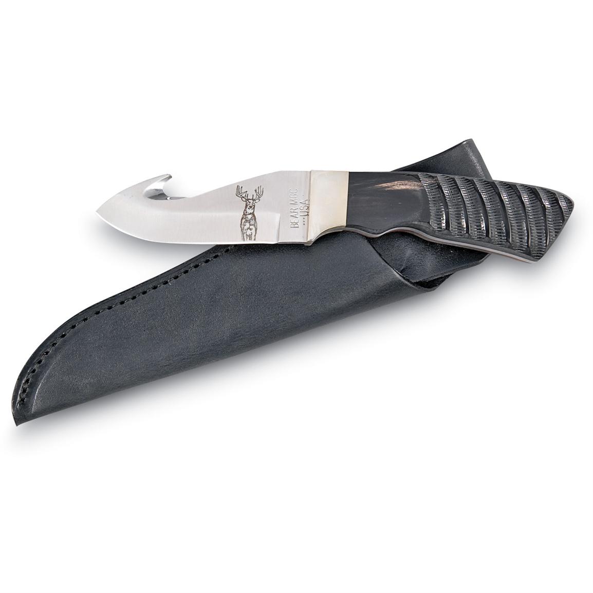 Bear® Cutlery Buffalo Horn Skinning Knife 111316, at Sportsman's Guide