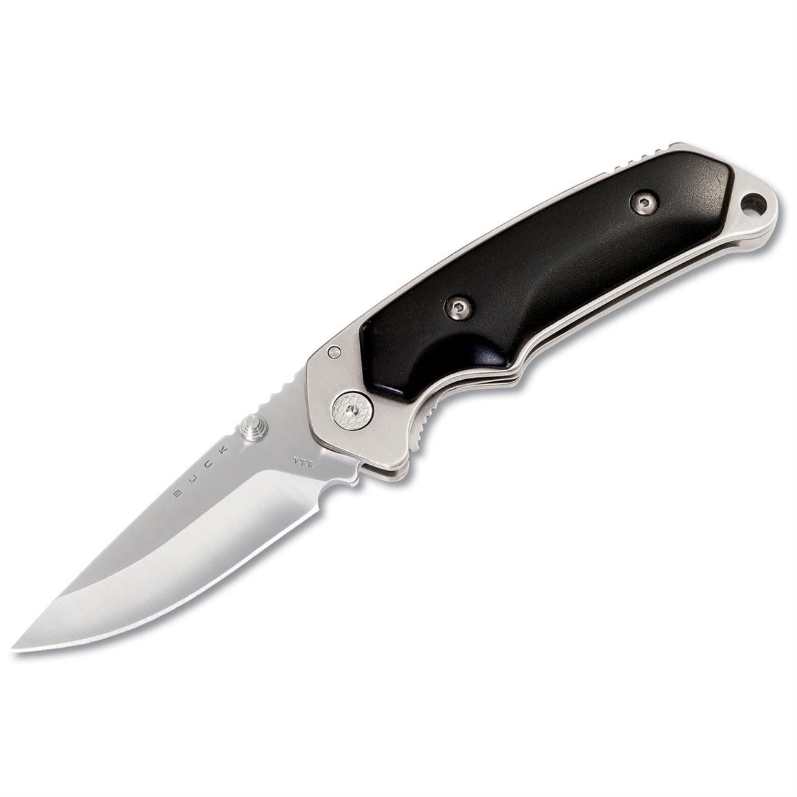 Buck Knives® Alpha Hunter® Steel Blade Knife - 111485, Folding Knives