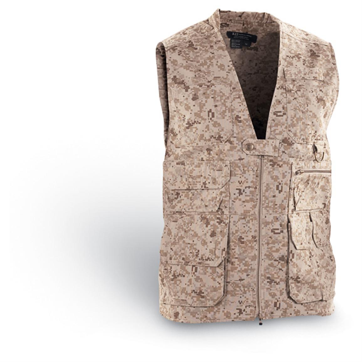 5.11 Tactical VEST 80001 Digital Desert Camo Sporting Goods Hunting
