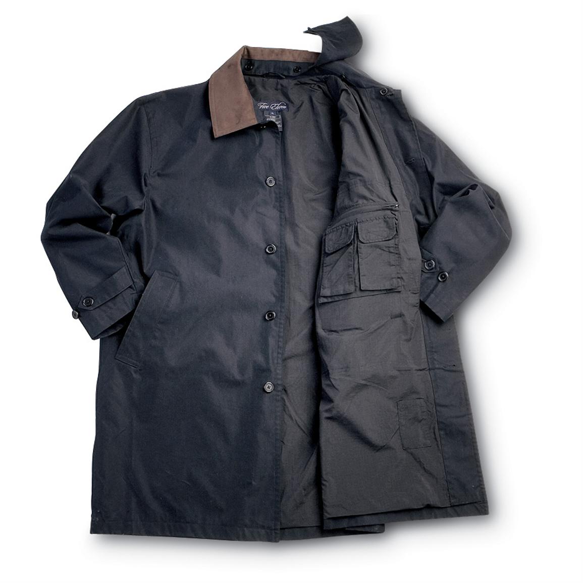 5.11® Tactical Undercover Trench Coat, Black - 111721, at Sportsman's Guide