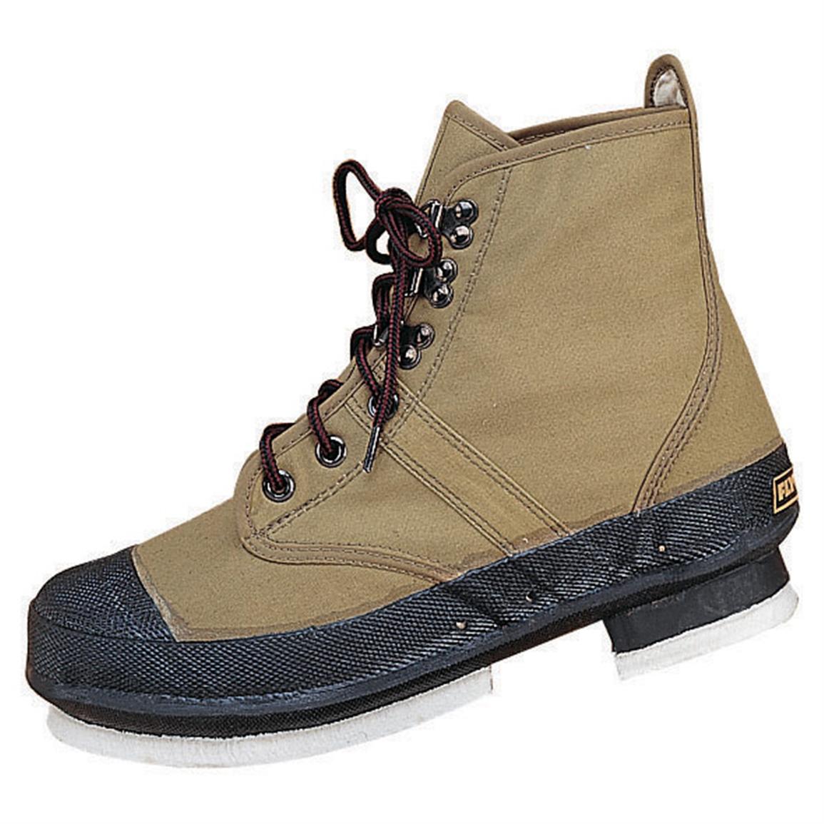 canvas wading boots