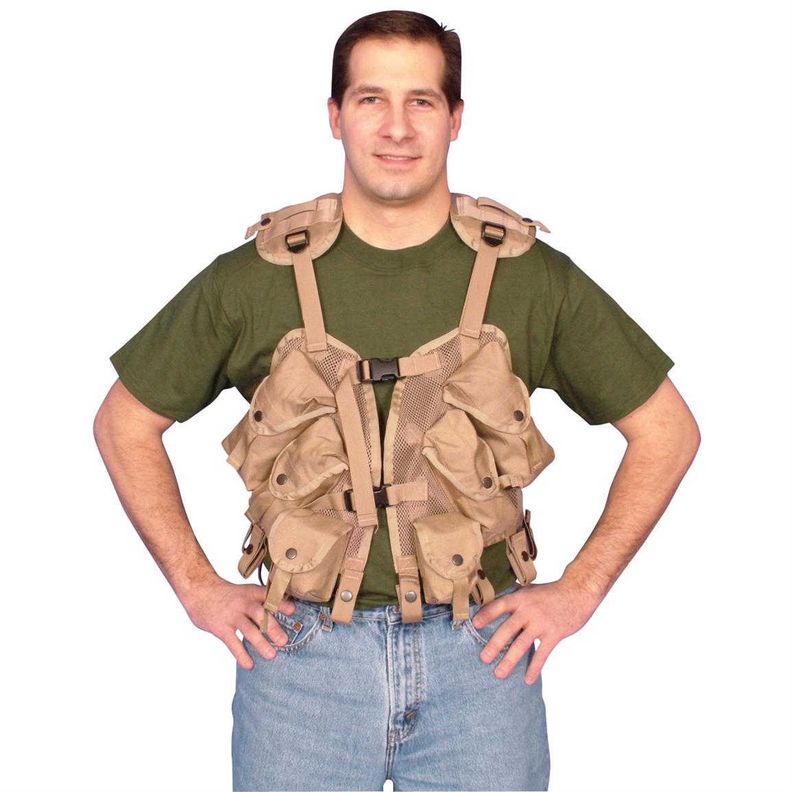 Fox Outdoor® Enhanced Tactical Load Bearing Vest - 111984, Tactical ...