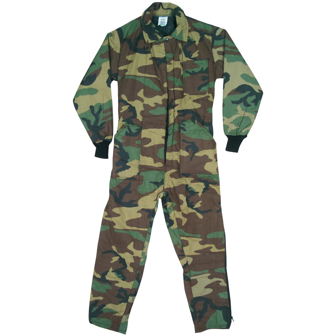 Youth Fox Outdoor® Insulated Coveralls - 111989, Military Overalls ...