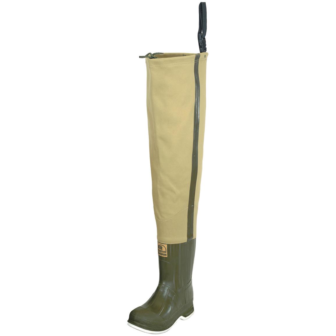 Details about   Hodgman Size  6 Wadewell Hip Waders 