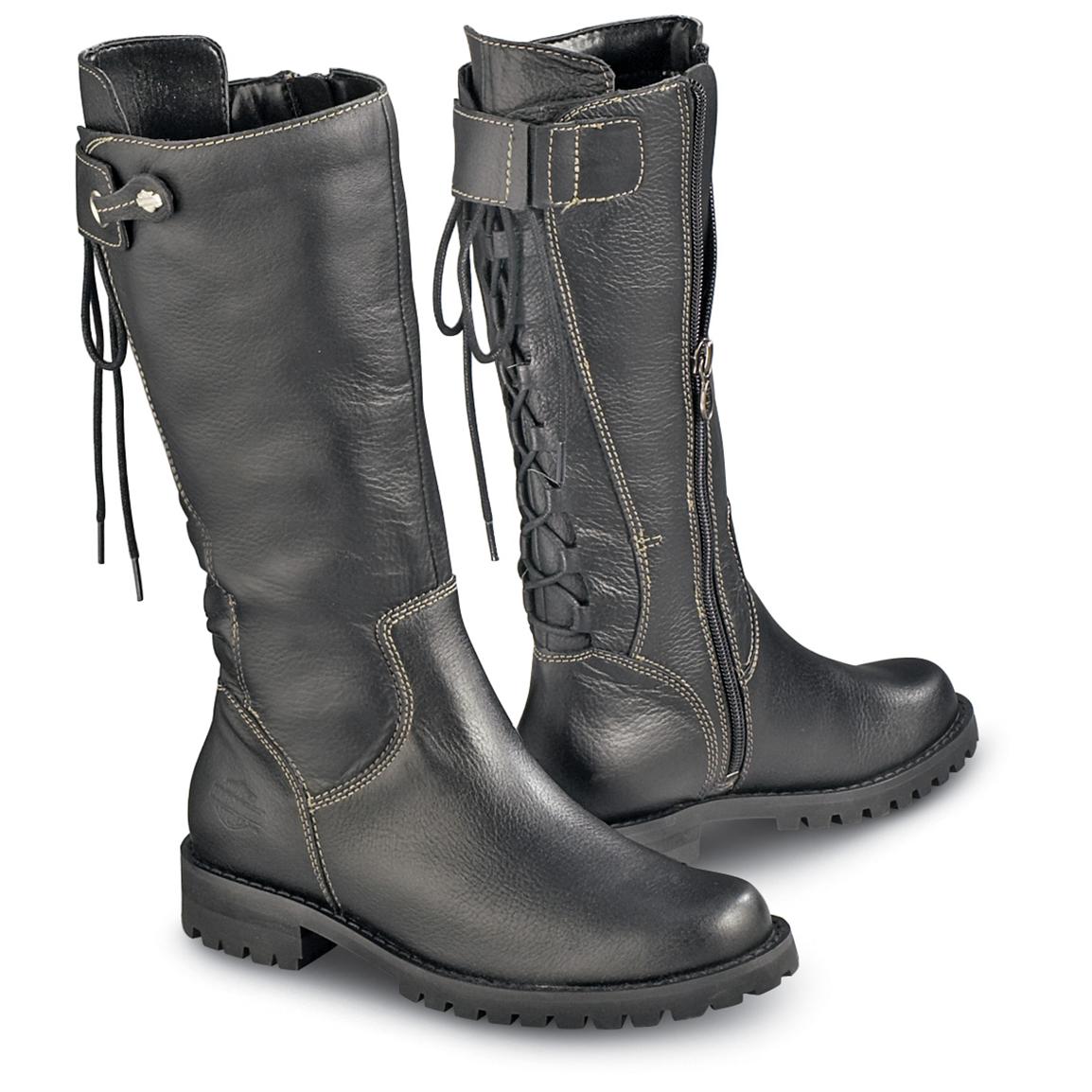 womens tall harley davidson boots