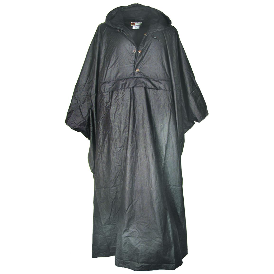 Kakadu® Oilskin Poncho - 112916, Rain Jackets & Rain Gear at Sportsman ...
