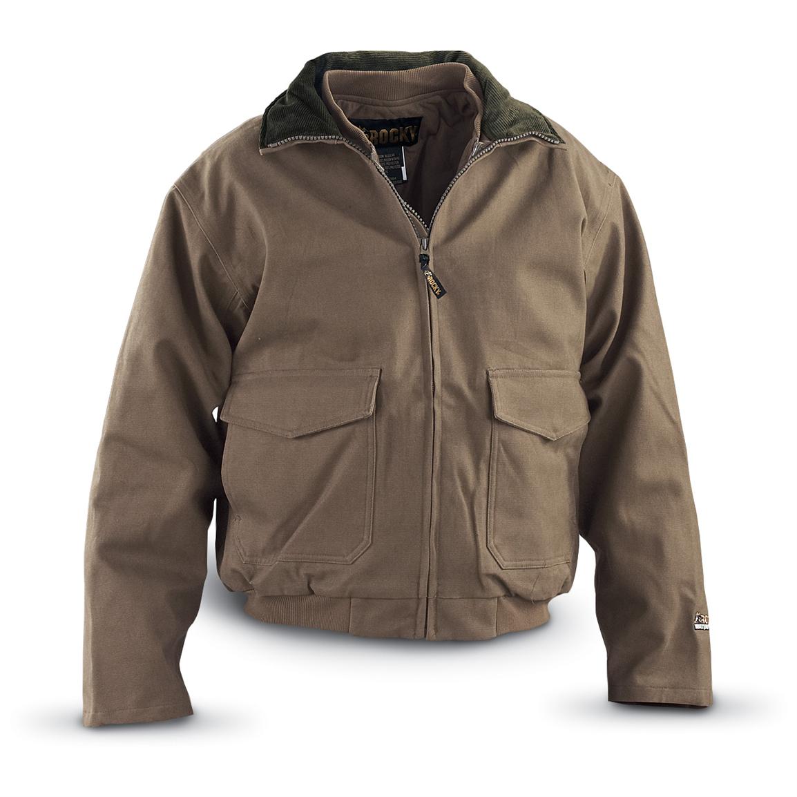 Rocky® WorkSmart Systems Jacket with Zip - out Liner, Smoke Green ...