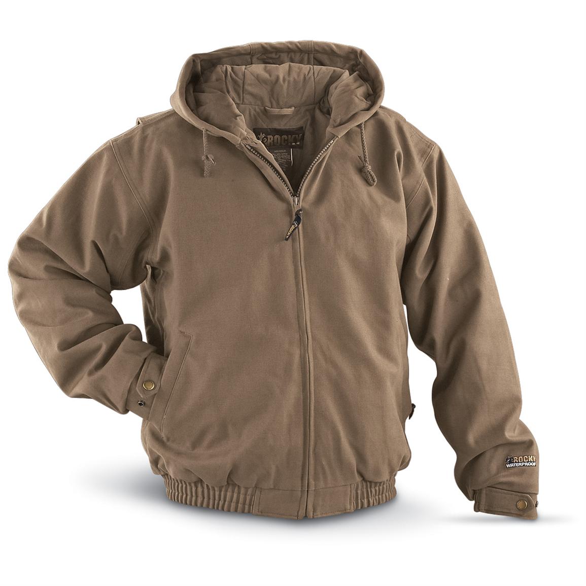 Rocky® WorkSmart Systems Jacket with Zip - out Liner, Smoke Green ...