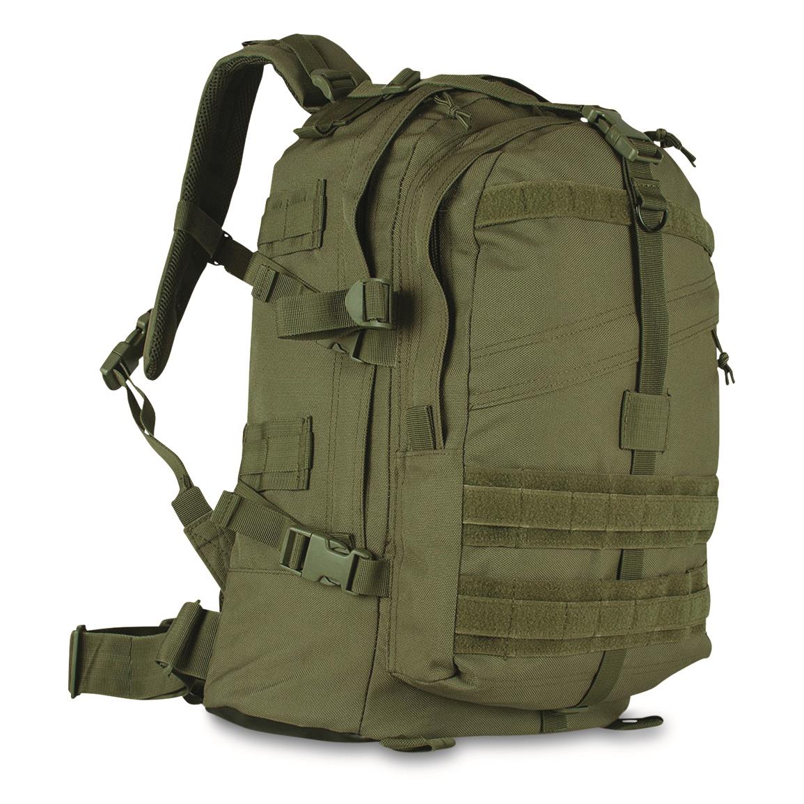 Fox Outdoors Large 37L Transport Pack, Olive Drab
