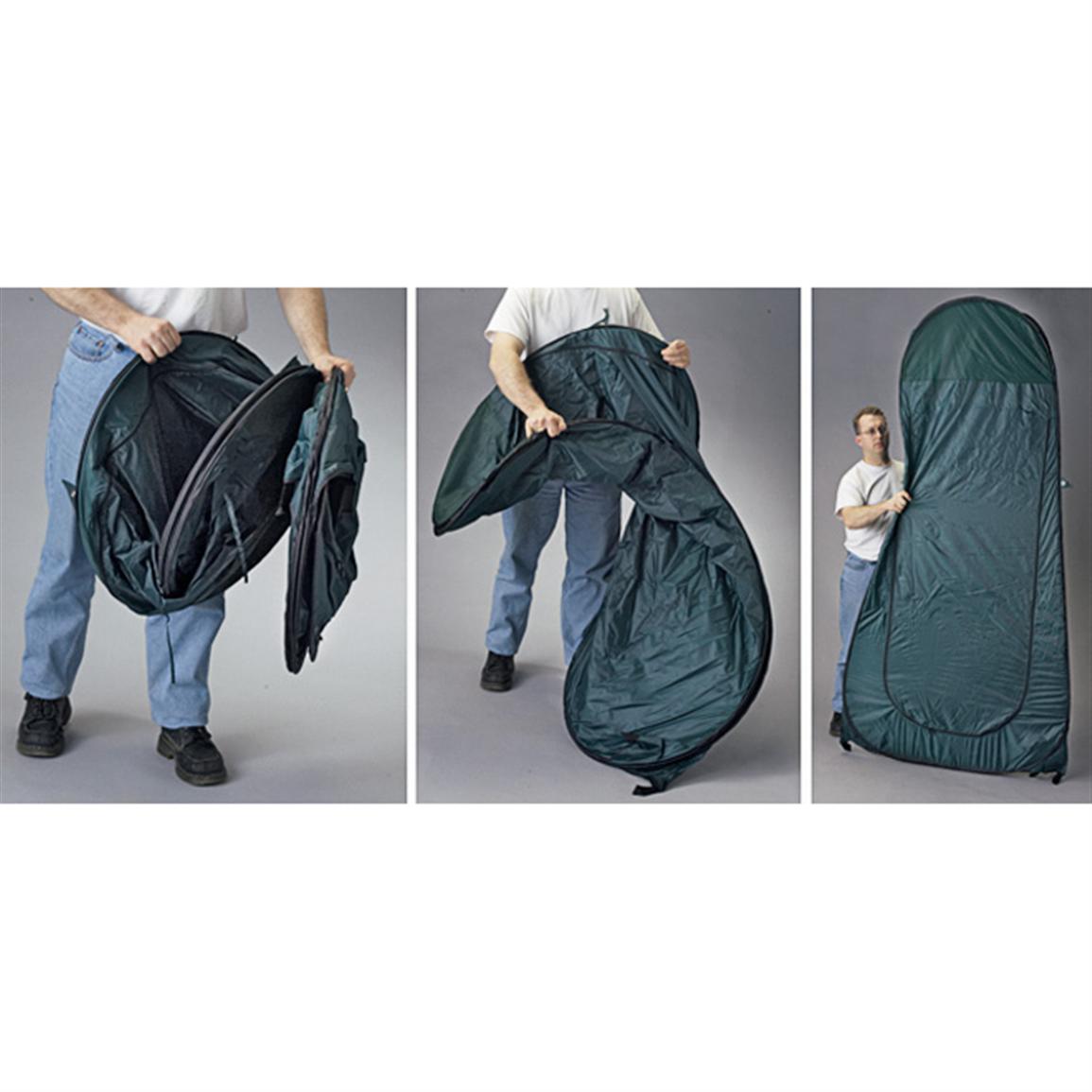 Guide Gear™ Popup Shelter with Solar Shower 114976, Portable Toilets