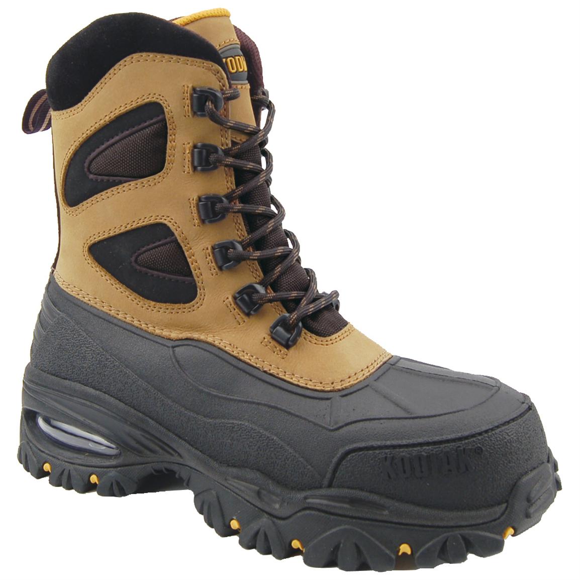 kodiak lightweight casual leather hikers