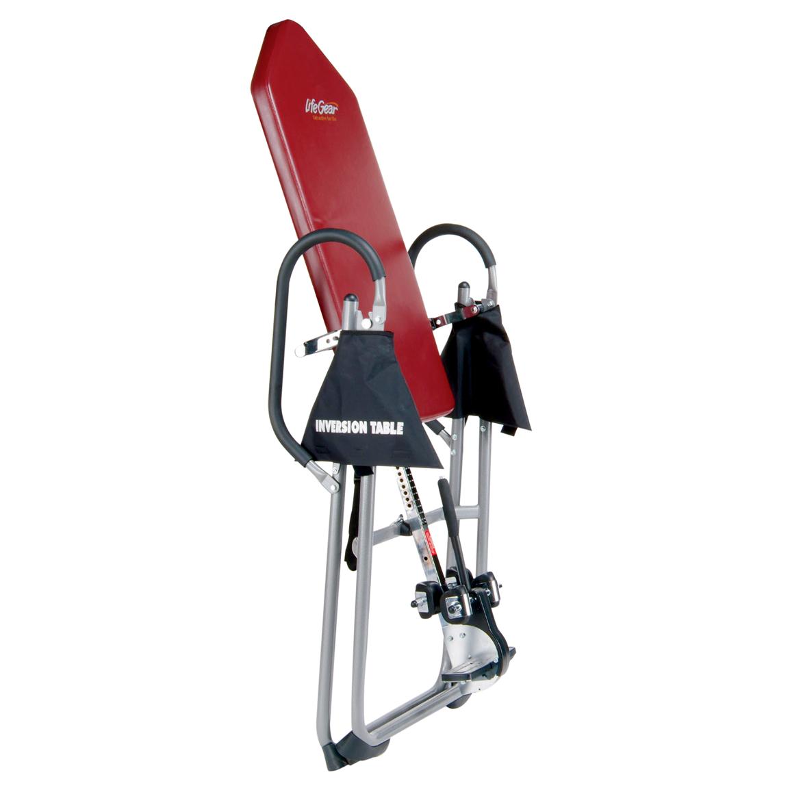 LifeGear Deluxe Inversion Table 115670, Inversion Therapy at