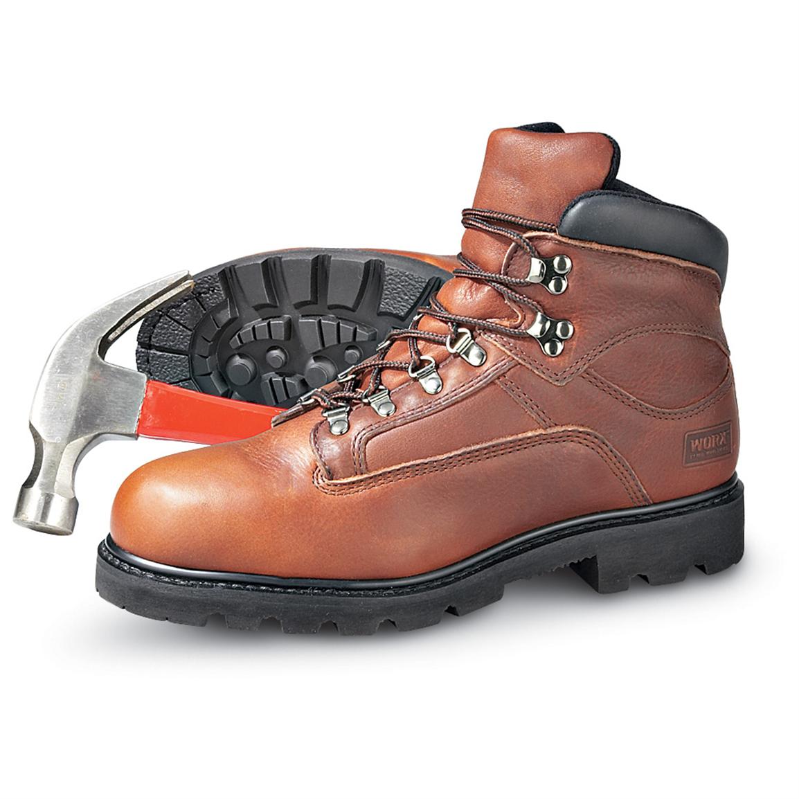 worx steel toe work boots