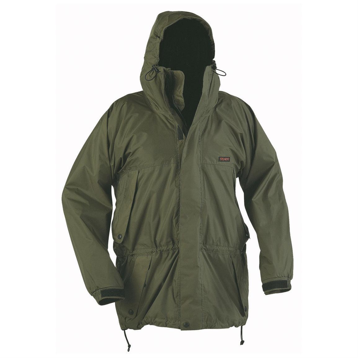 Nylon Rain Jacket, Green - 115983, Rain Jackets & Rain Gear at ...