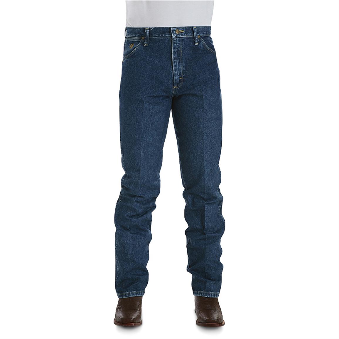 Wrangler® Original - fit George Strait Cowboy Cut® Denim Jeans, Washed ...