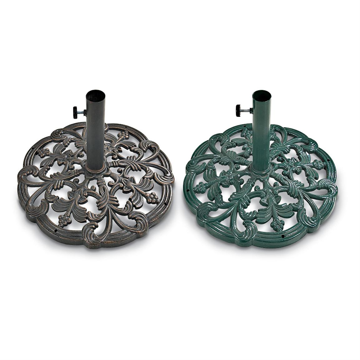 Decorative Iron Umbrella Base 116778, Patio Furniture at Sportsman's
