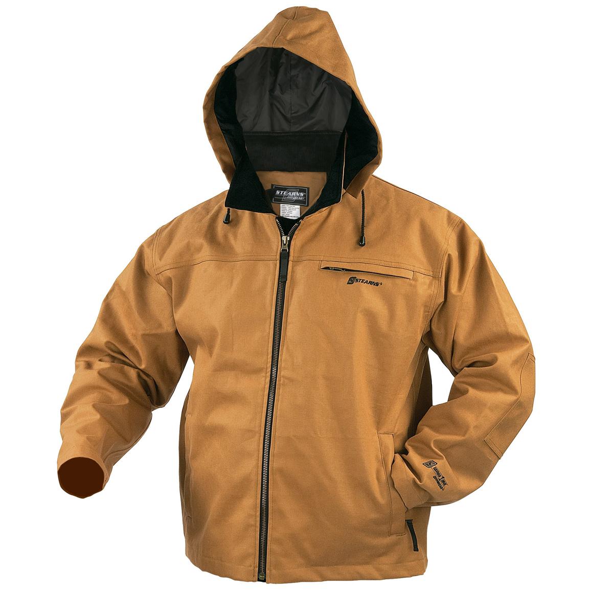 Stearns® Workwear Contractor Jacket, Brown - 117039, Rain Jackets ...