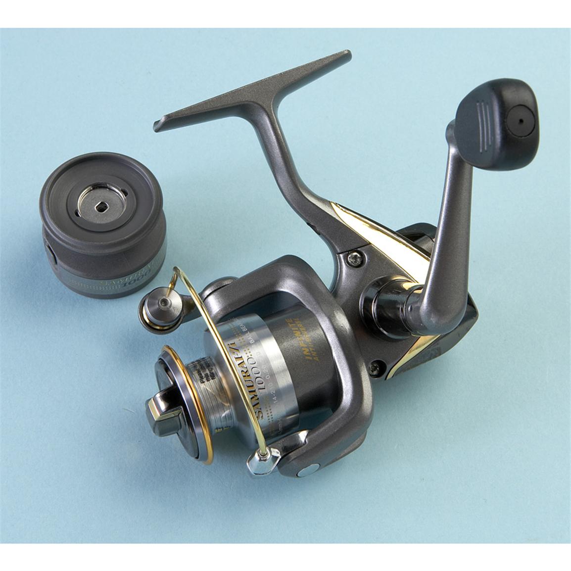 Daiwa® Samurai® Series Spinning Reel 117517, Ice Fishing Rods, Reels & Combos at Sportsman's Guide