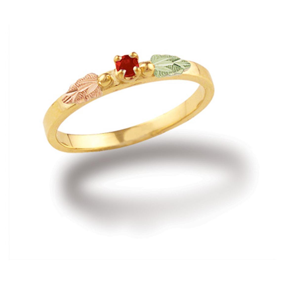 Women's Landstrom's® Black Hills Gold Birthstone Ring - 117753, Jewelry