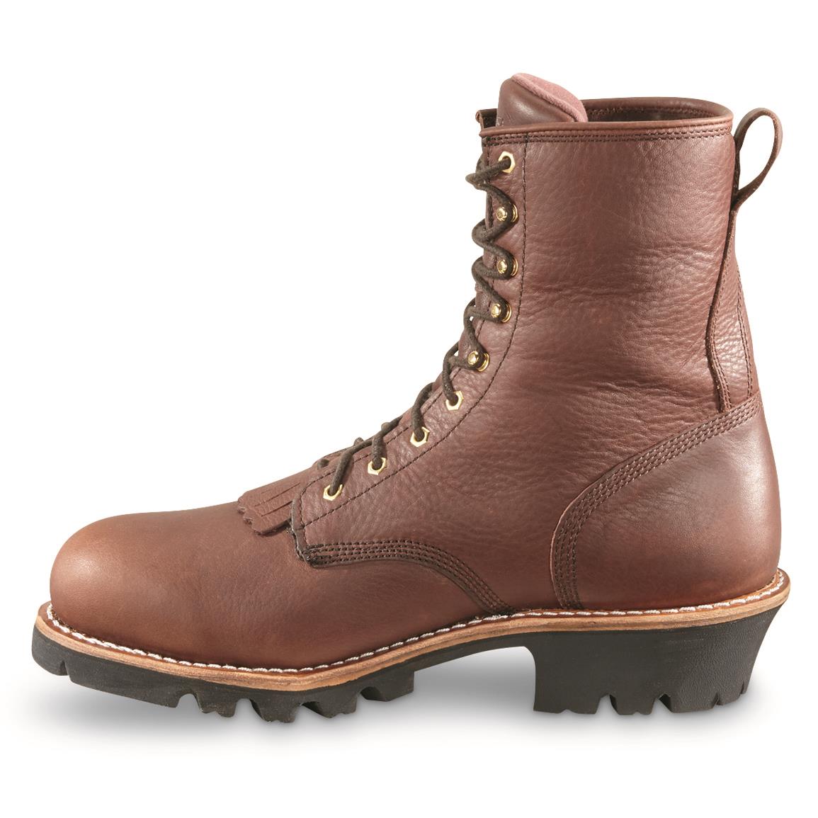 chippewa brome snake boots