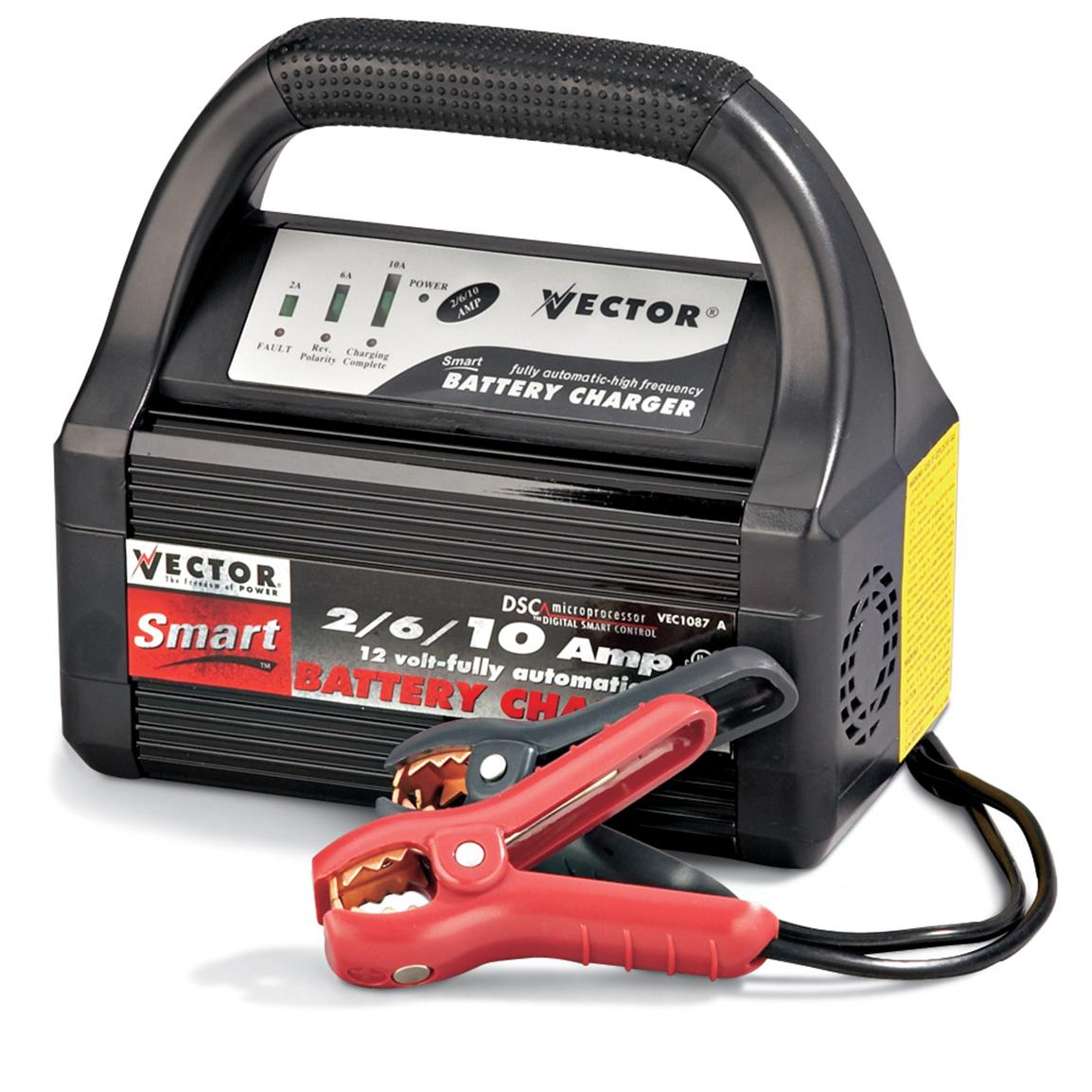Reconditioned Vector® 12V Battery Charger - 117895, Chargers & Jump
