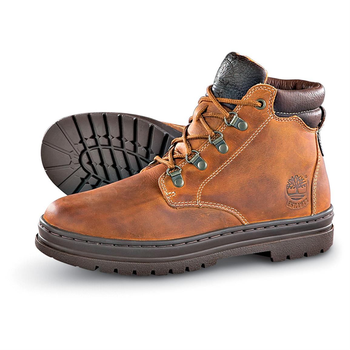 Men's Timberland® Bush Hiker Chukkas, Brown - 118615, Casual Shoes at ...