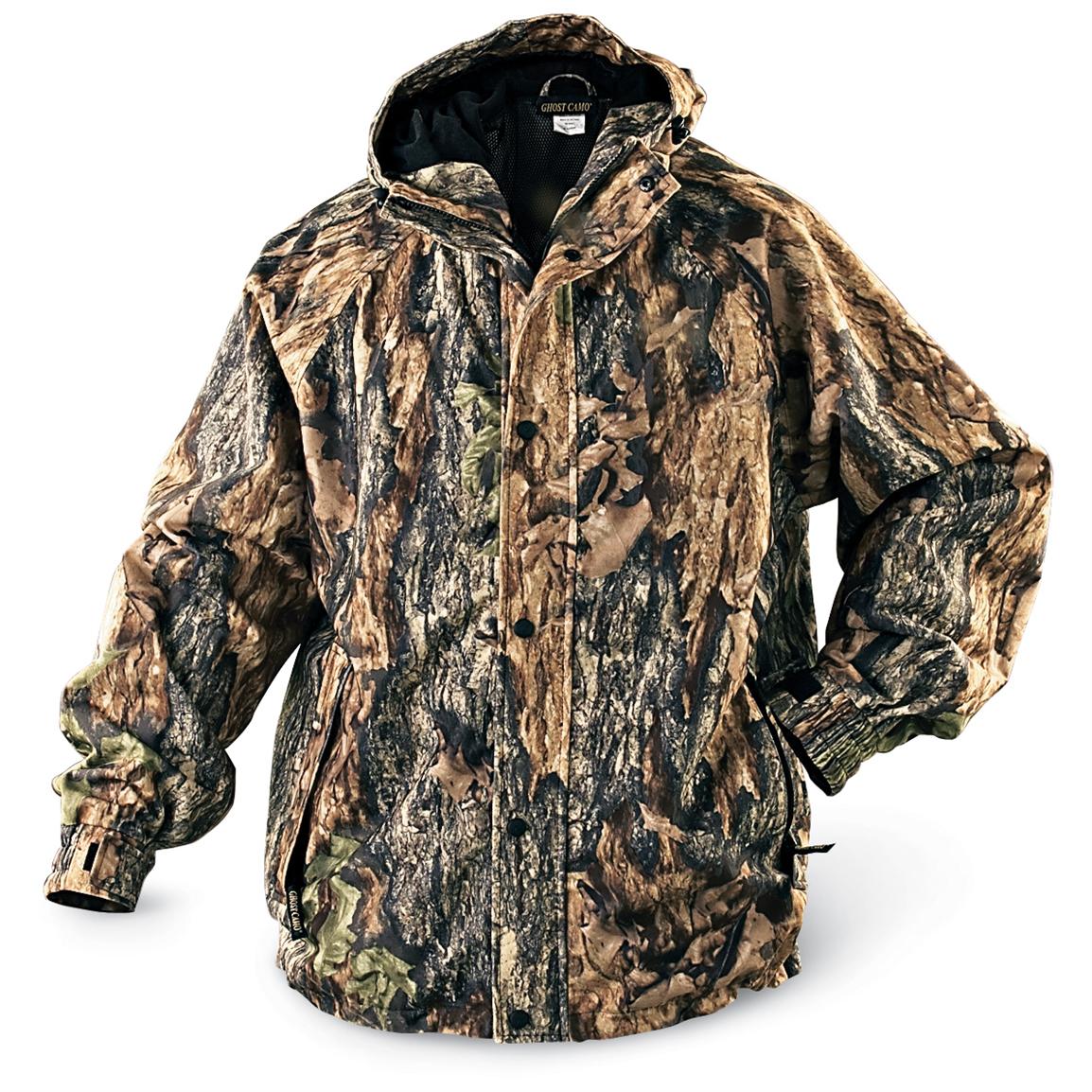 Ghost Camo® Waterproof / Breathable Jacket 119863, Camo Rain Gear