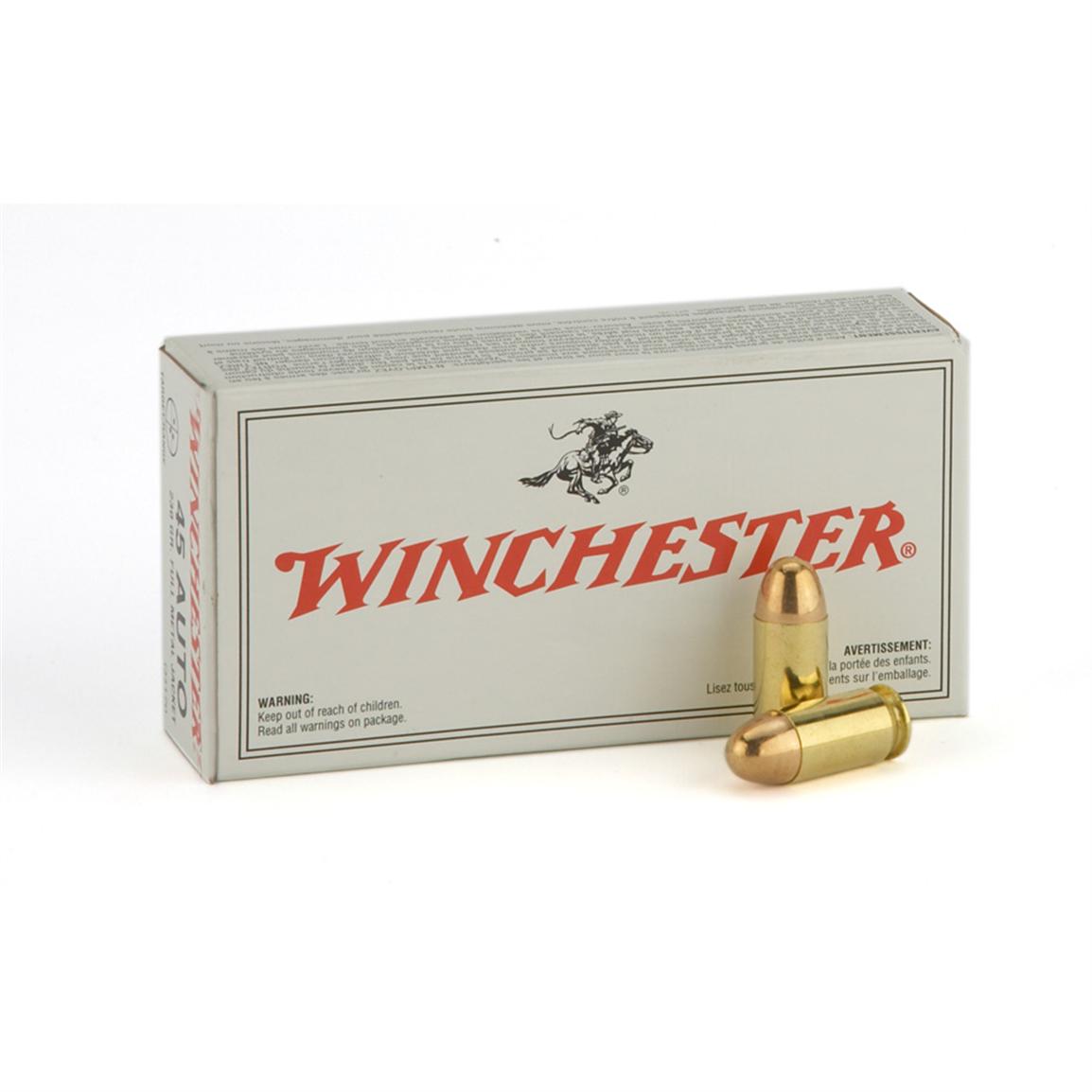 Winchester U.S.A. Pistol 9mm Luger 147 Grain JHP 50 rounds - 95197, 9mm ...