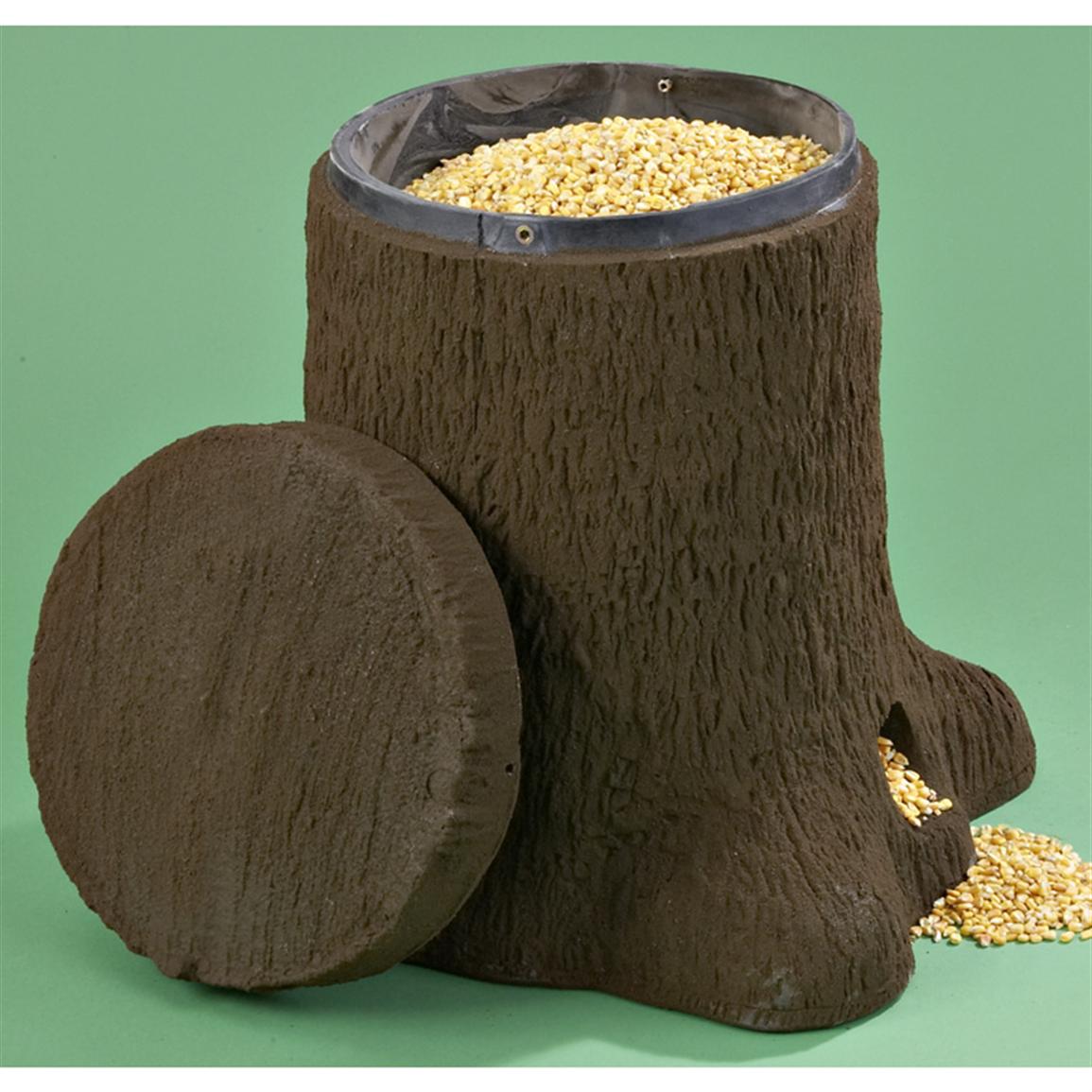 The Deluxe Stumpfeeder 120681 Feeders At Sportsman S Guide