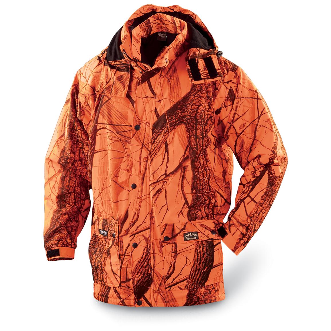 Whitewater Blaze Orange Waterproof Coat 2166 