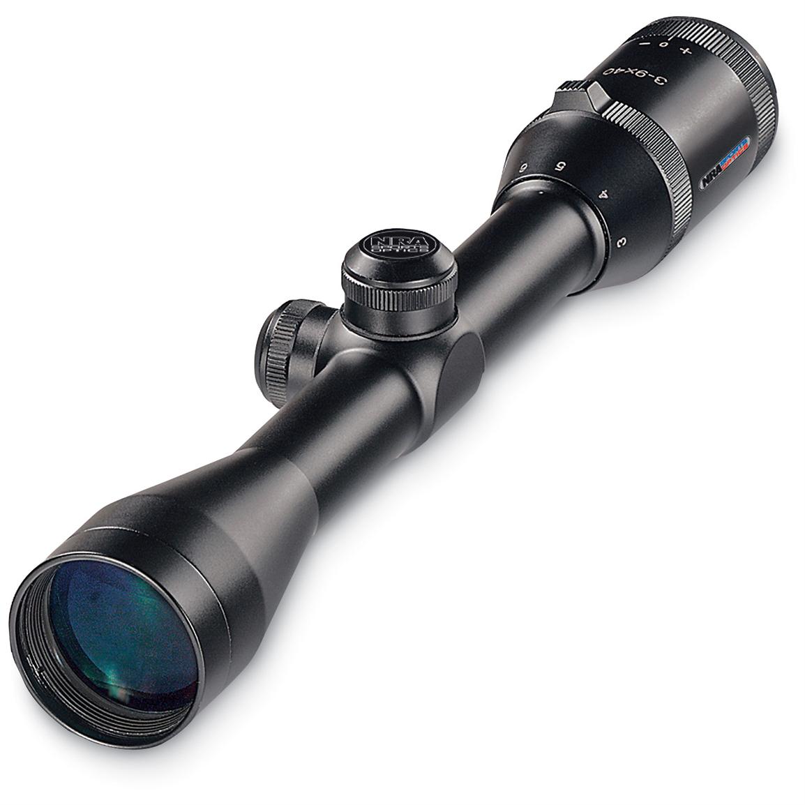 Brunton® NRA Sport Optics® 3 9x40 mm Scope, Matte Black 121012
