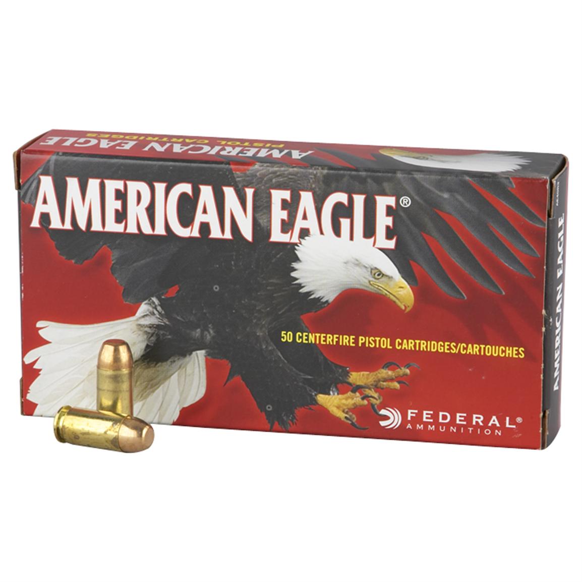 Federal American Eagle 380 Acp Fmj 95 Grain 500 Rounds 12193 380 Acp Ammo At Sportsman S Guide