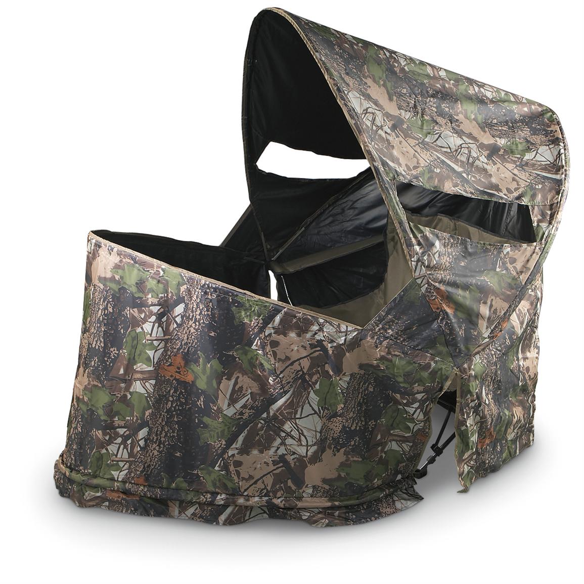 Quick Sit 2 Man Chair Blind, Mossy Oak® Break Up™ 121513