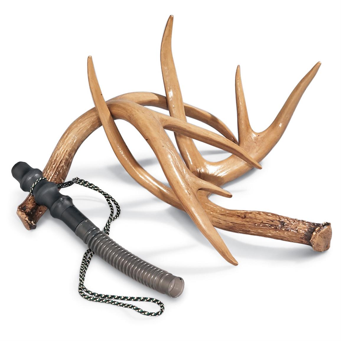 Larry Weishuhn Rattling Antlers and Grunt Call - 121988, Deer & Game ...