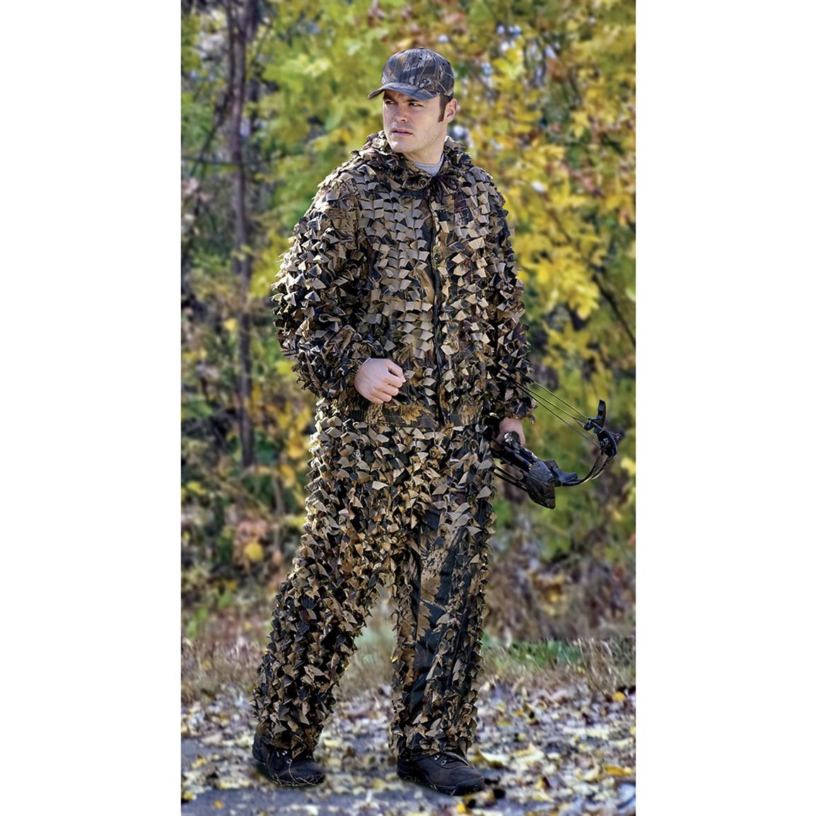 Master Sportsman Leafy Cut Suit 122246, Camo Overalls & Coveralls at Sportsman's Guide