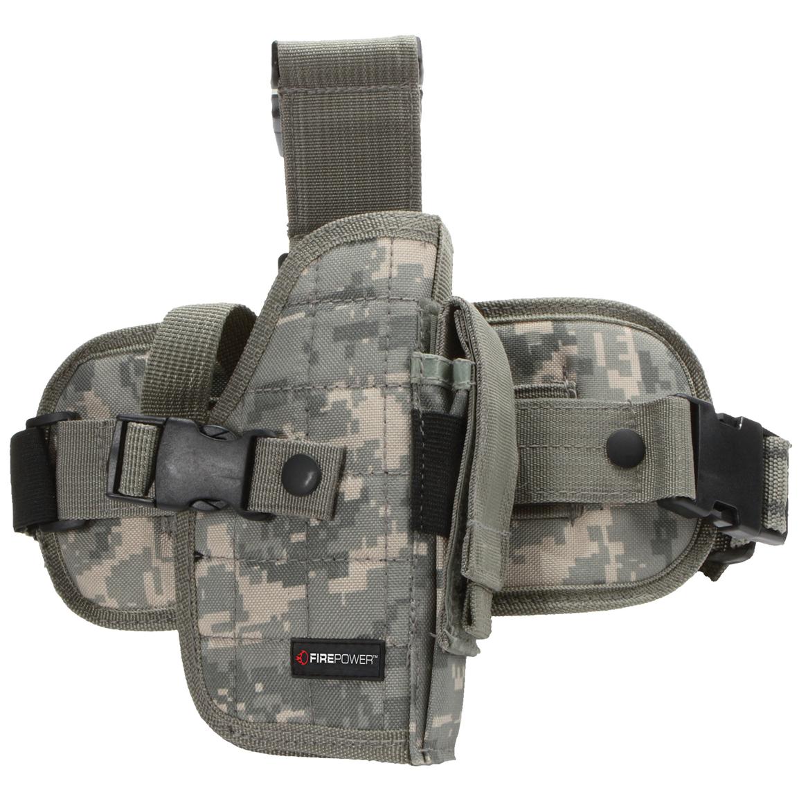 Firepower® Tactical Deluxe Belt Holster, Camo 122598, Airsoft
