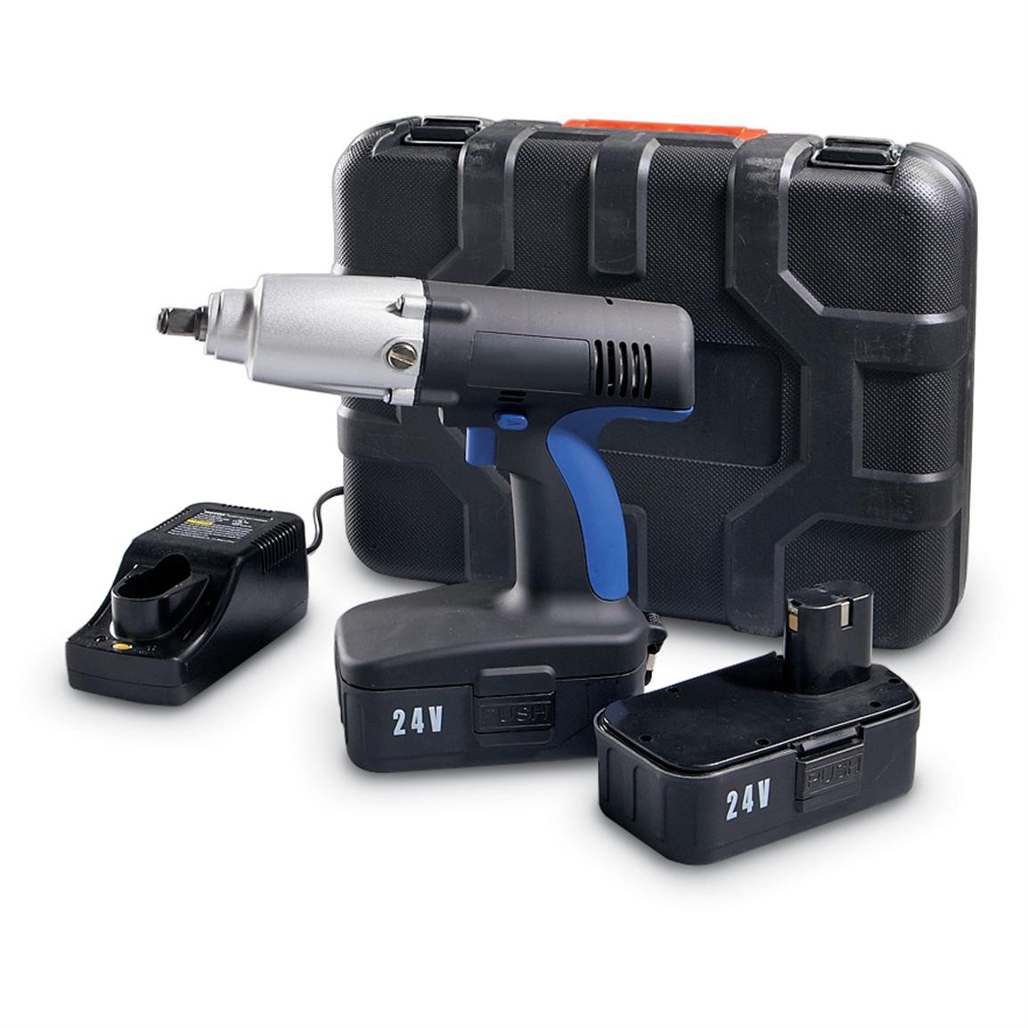 24V Impact Wrench - 122645, Power Tools at Sportsman's Guide