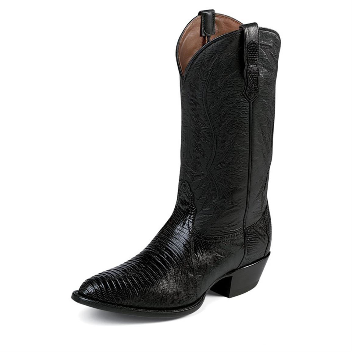Men's Nocona® Lizard Western Boots - 123757, Cowboy & Western Boots at ...