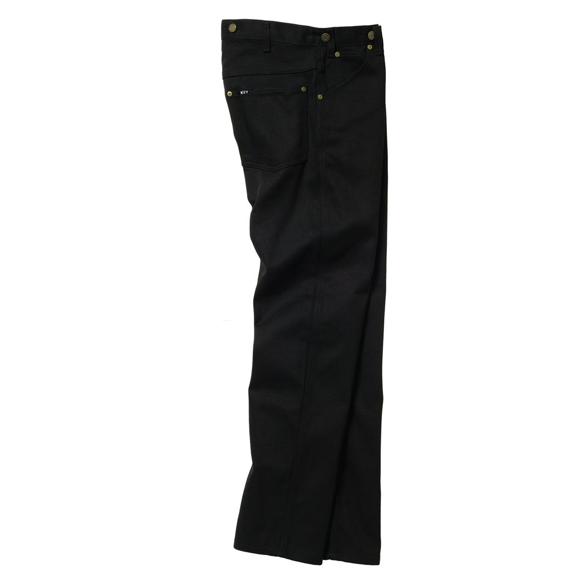 Men's Key Industries® Denim Logger Dungarees - 226707, Jeans & Pants at ...