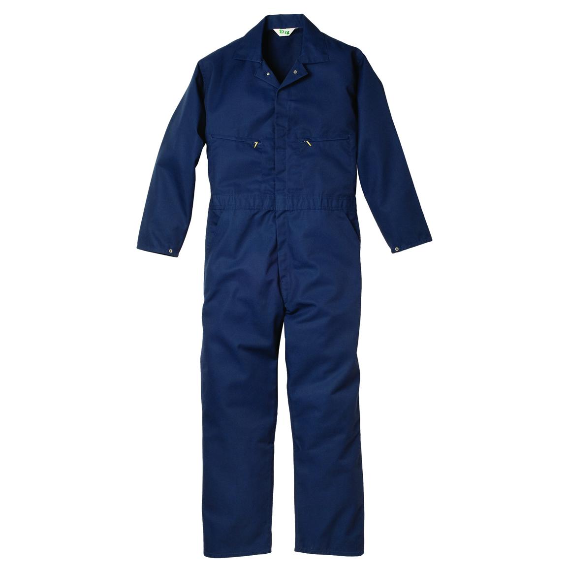 Key Industries® Unlined Twill Coveralls - 226734, Overalls & Coveralls ...