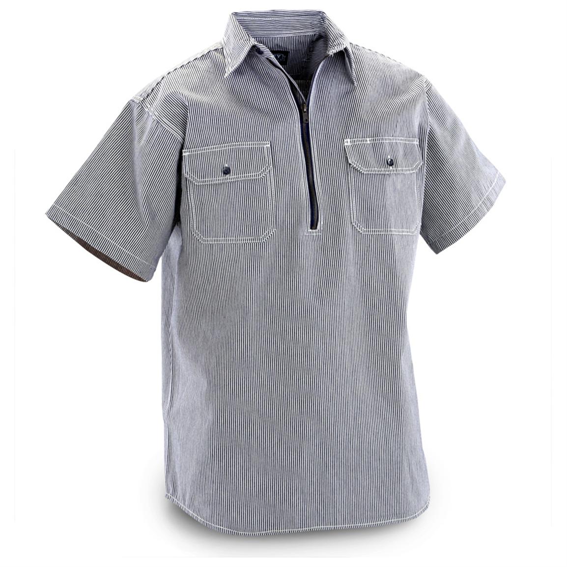 Regular Key Industries® Short Sleeve Pullover Logger Shirt - 124005 ...
