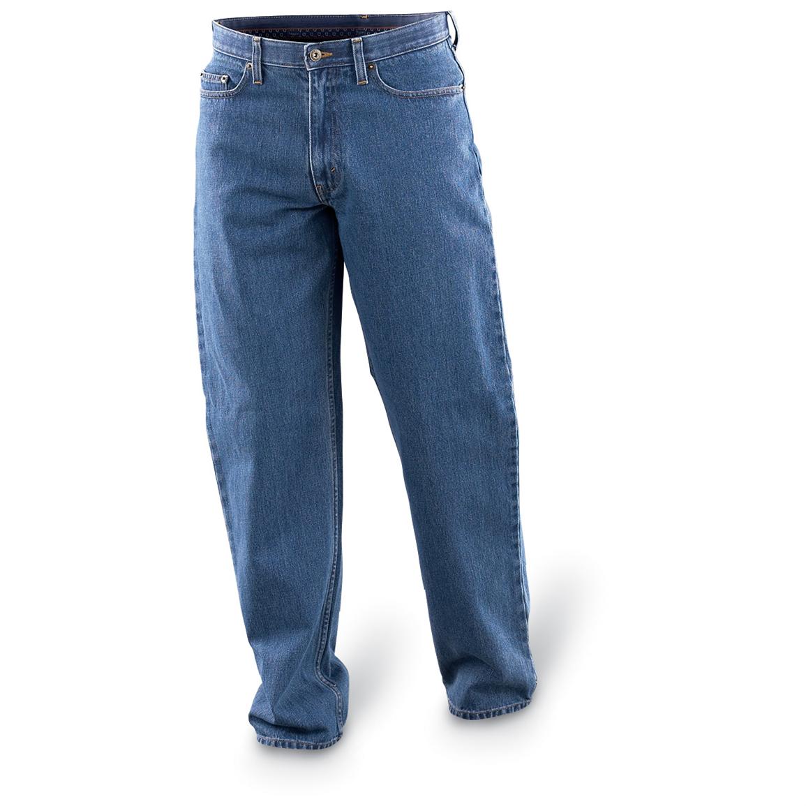 Haggar® Flexible Waist Comfort Jeans, 32