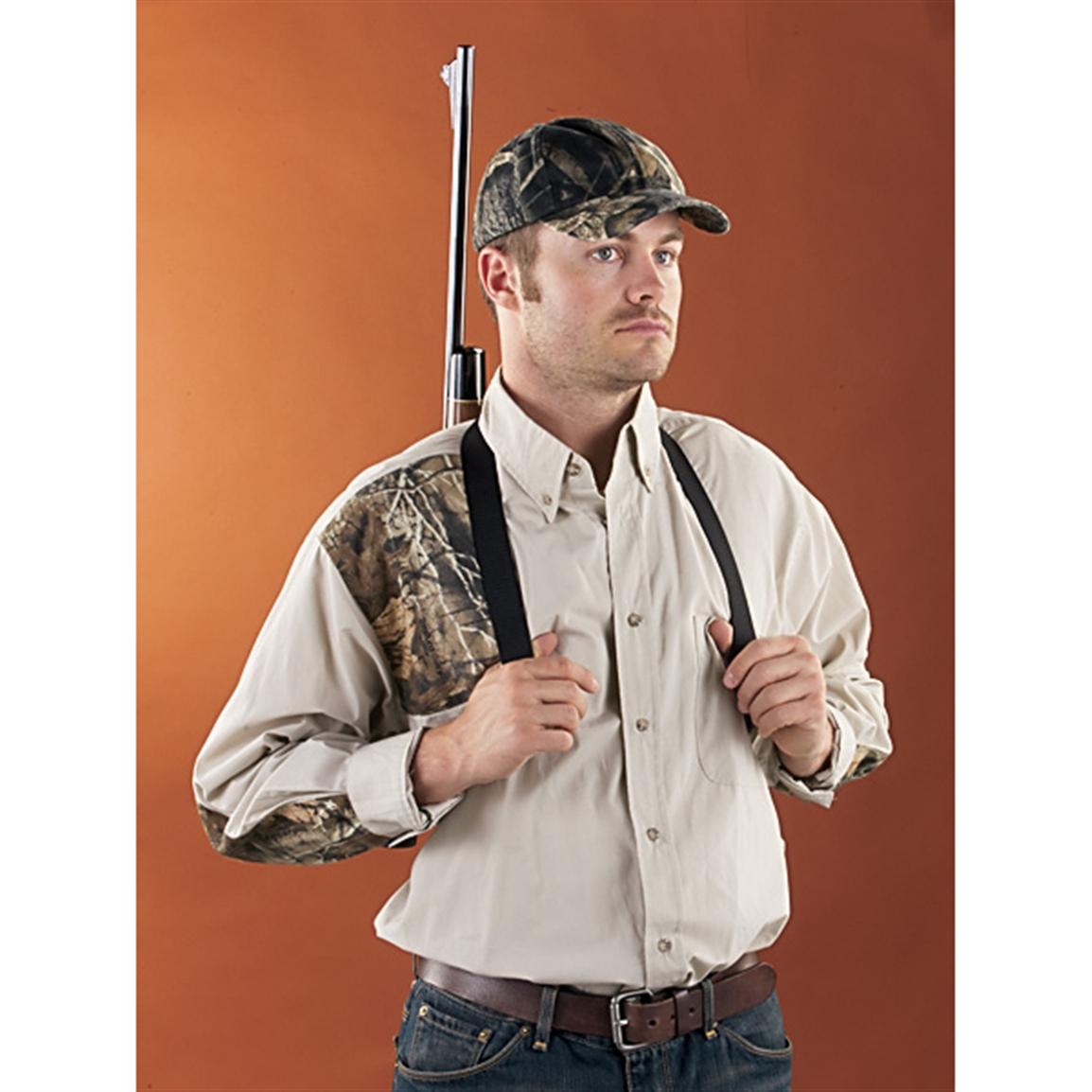 AA & E Leathercraft Back Pack Gun Sling 124327, Gun Slings at Sportsman's Guide