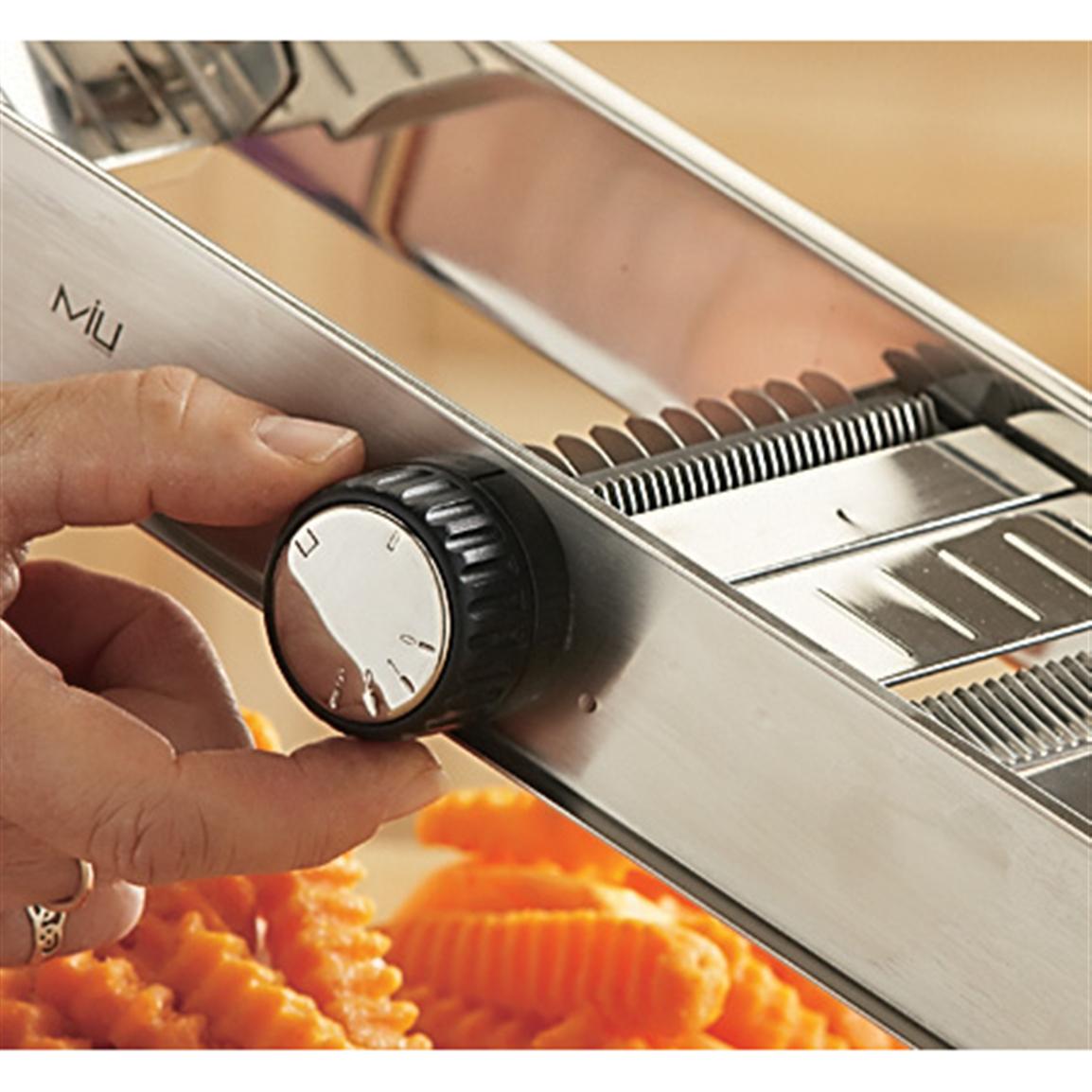 MIU France® Professional Stainless Steel Mandoline 124862