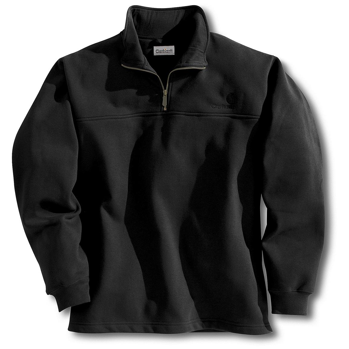 Download Tall Carhartt® Heavyweight Zip-Mock Sweatshirt - 125154, Sweatshirts & Hoodies at Sportsman's Guide